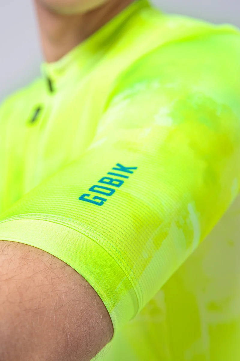 Gobik Stark Kurzarmtrikot Herren Citrus