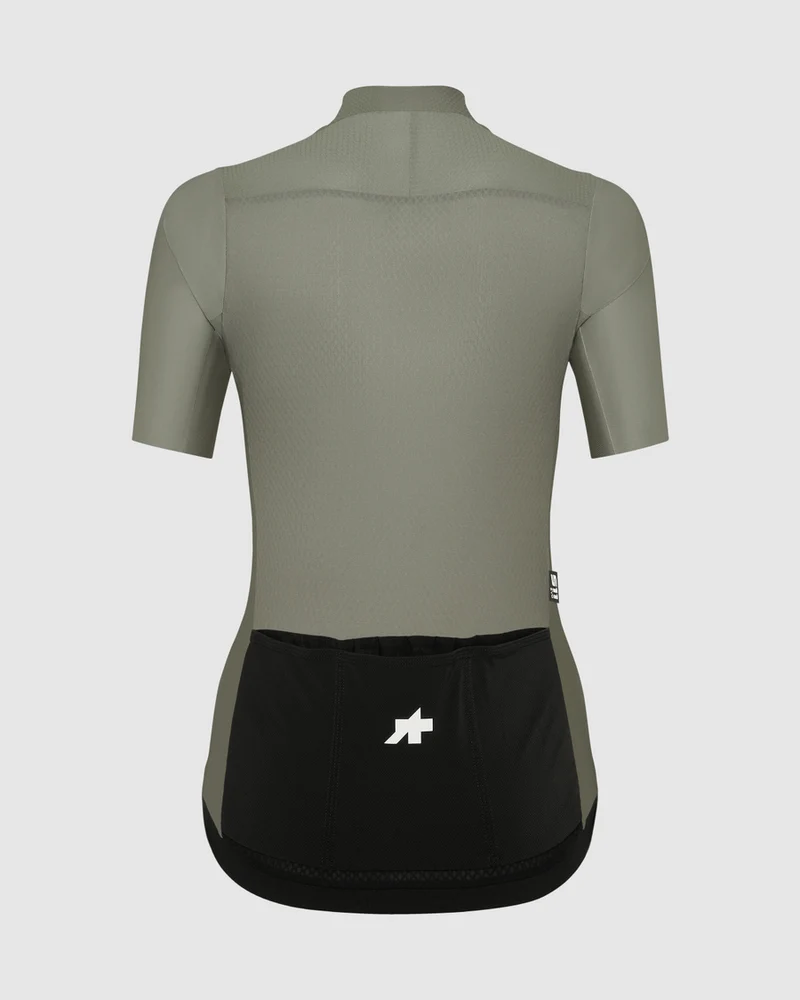 Assos Uma GT S11 Evo Kurzarm Radtrikot Damen Edge Green