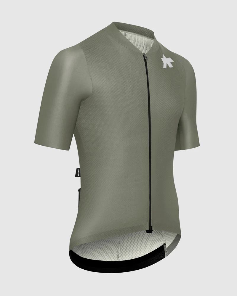 Assos Mille GT S11 Evo Kurzarm Radtrikot Mann Edge Green