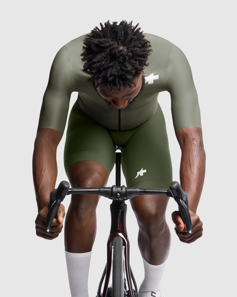 Assos Mille GT S11 Evo Kurzarm Radtrikot Mann Edge Green