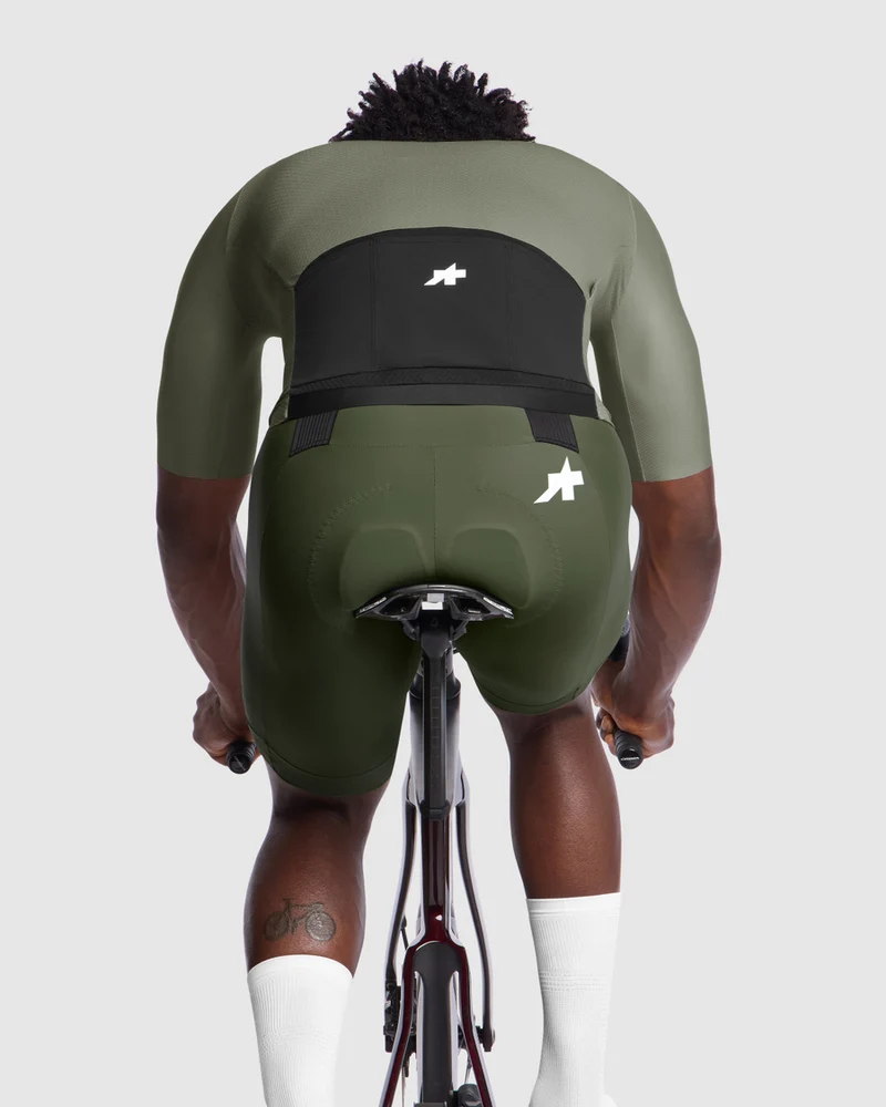 Assos Mille GT S11 Evo Kurzarm Radtrikot Mann Edge Green