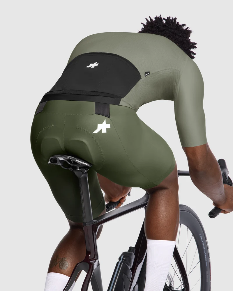 Assos Mille GT S11 Evo Kurzarm Radtrikot Mann Edge Green