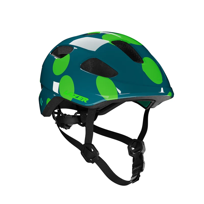 Lazer Helm Nutz 2.0 KC CE-CPSC Kinder Green Dots