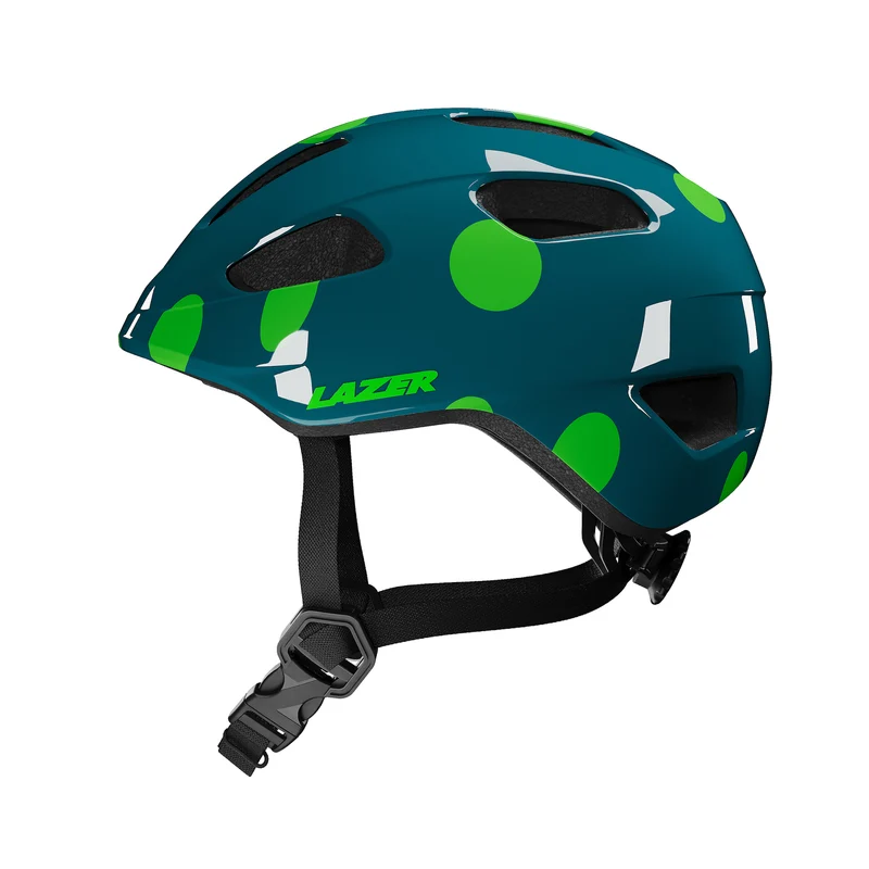 Lazer Helm Nutz 2.0 KC CE-CPSC Kinder Green Dots