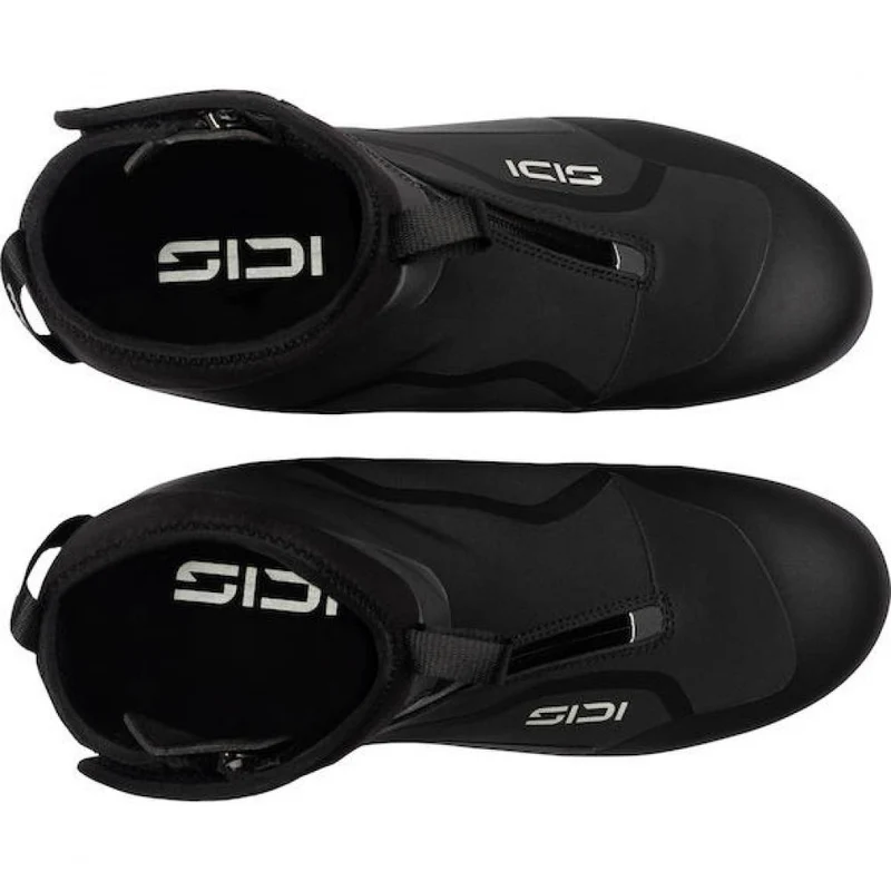 Sidi ROAD NUBES black/black 39 Schwarz - winterfester Rennradschuh mit R2CC-Carbonsohle