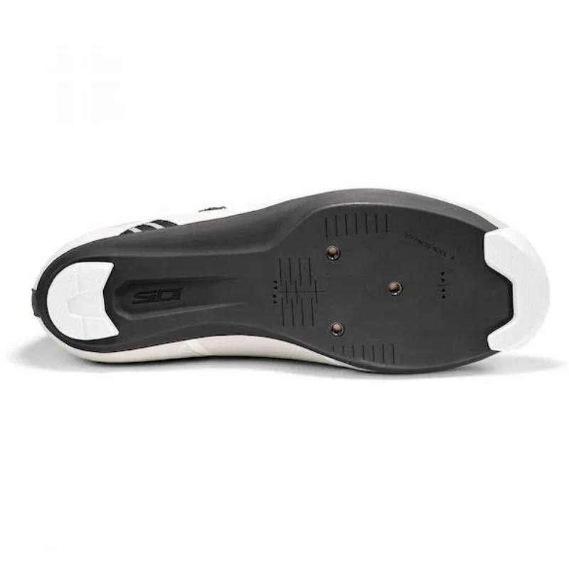 Sidi ROAD NIX white/black 45 Weiß/Schwarz - warmer Rennradschuh mit steifer Carbonsohle
