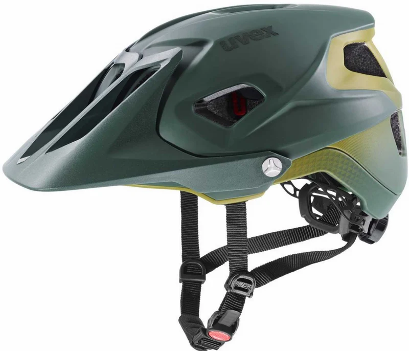Uvex Quatro Integrale Tocsen MTB-Helm forest - mustard matt