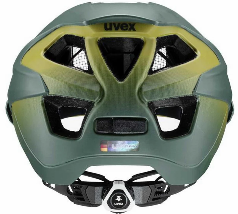 Uvex Quatro Integrale Tocsen MTB-Helm forest - mustard matt