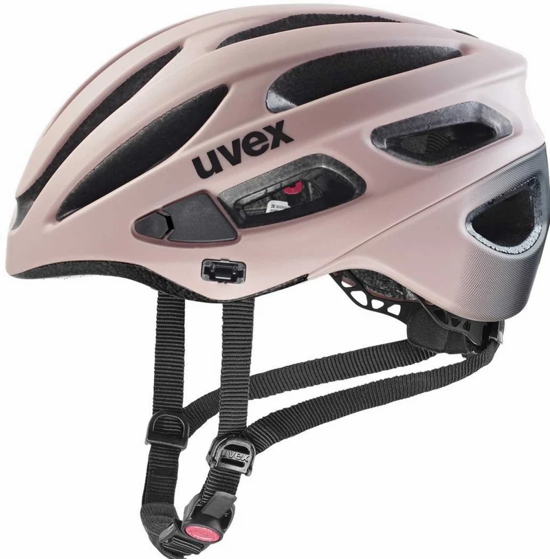 Uvex True CC Helm dust rose-black matt