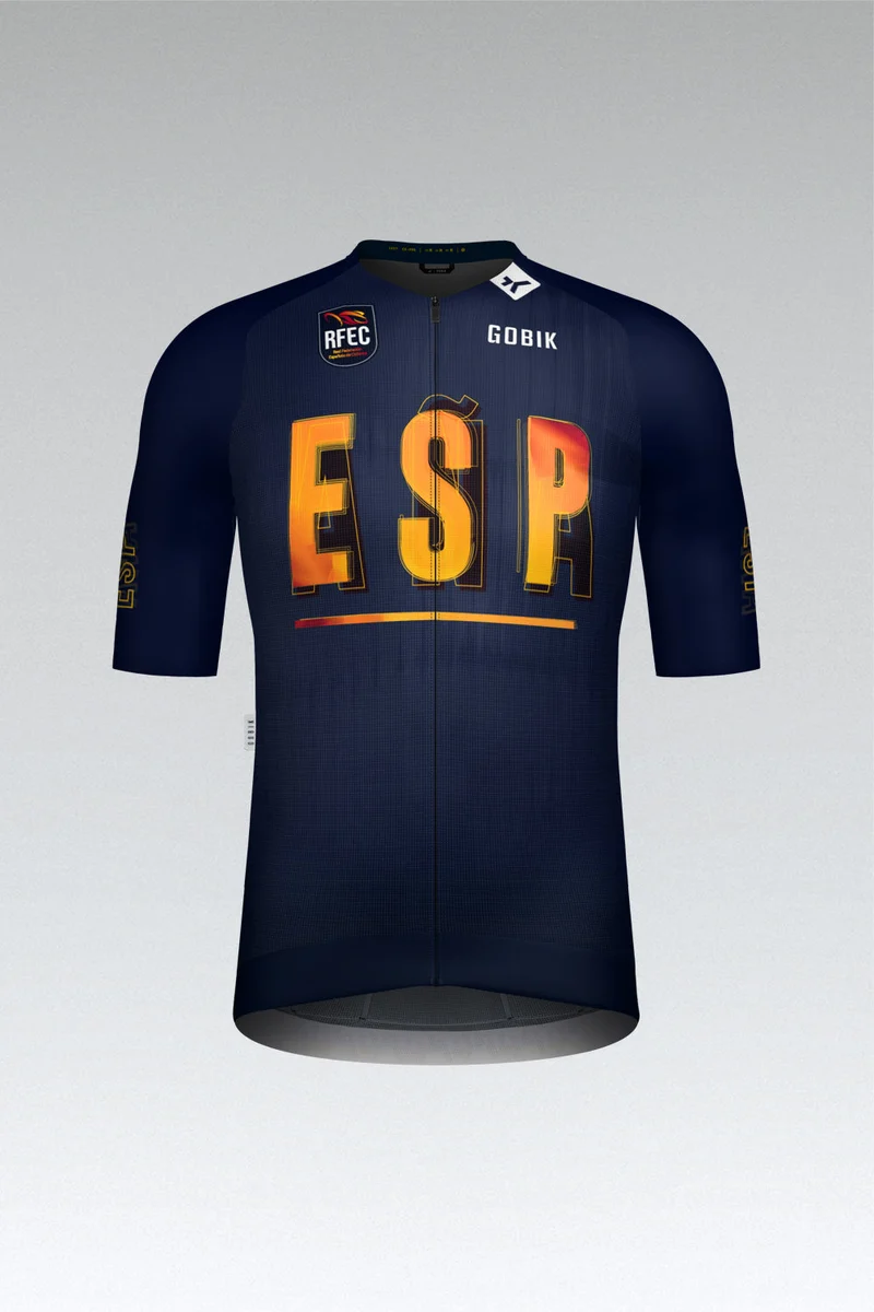 Gobik CX Pro 4.0 Unisex Kurzarmtrikot Azul Rfec