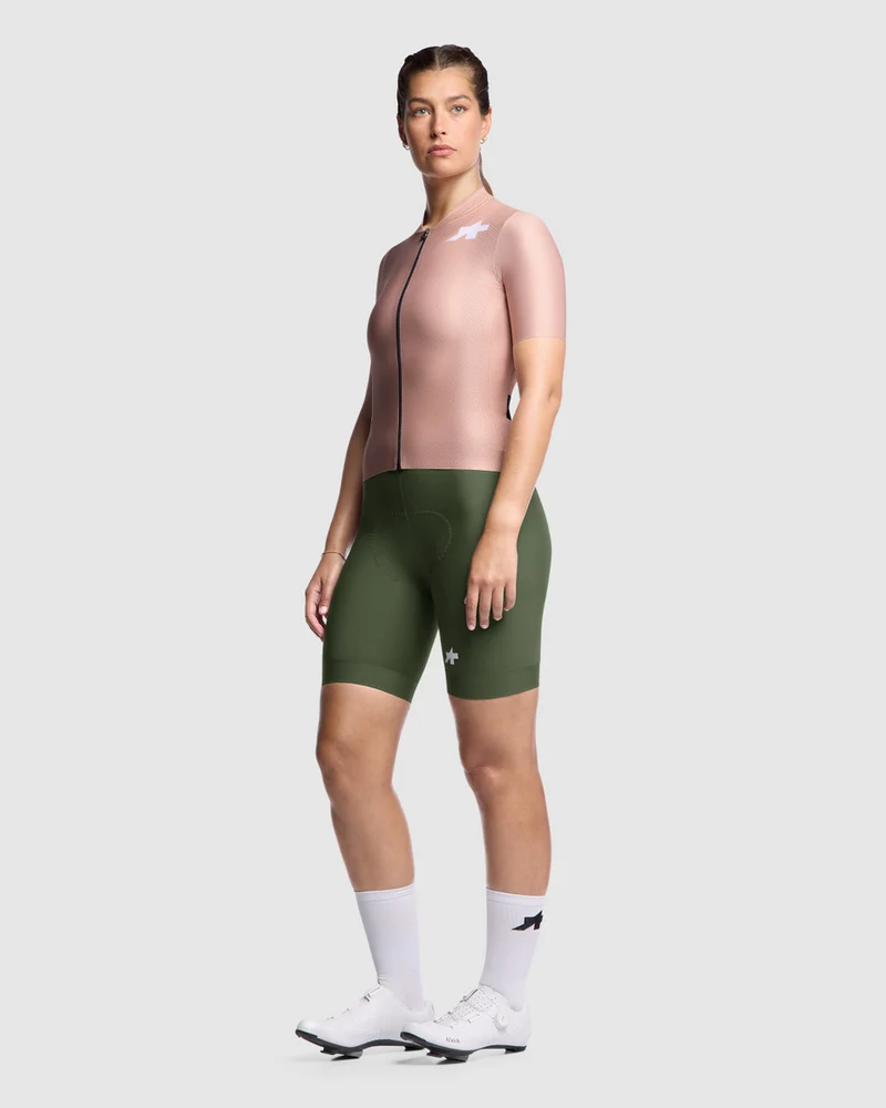 Assos Uma GT S11 Evo Kurzarm Radtrikot Damen Blossom Pink