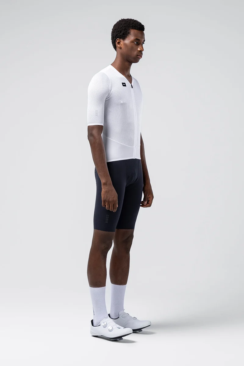 Gobik Kurzarm Radtrikot Carrera 3.0 Unisex Weiß