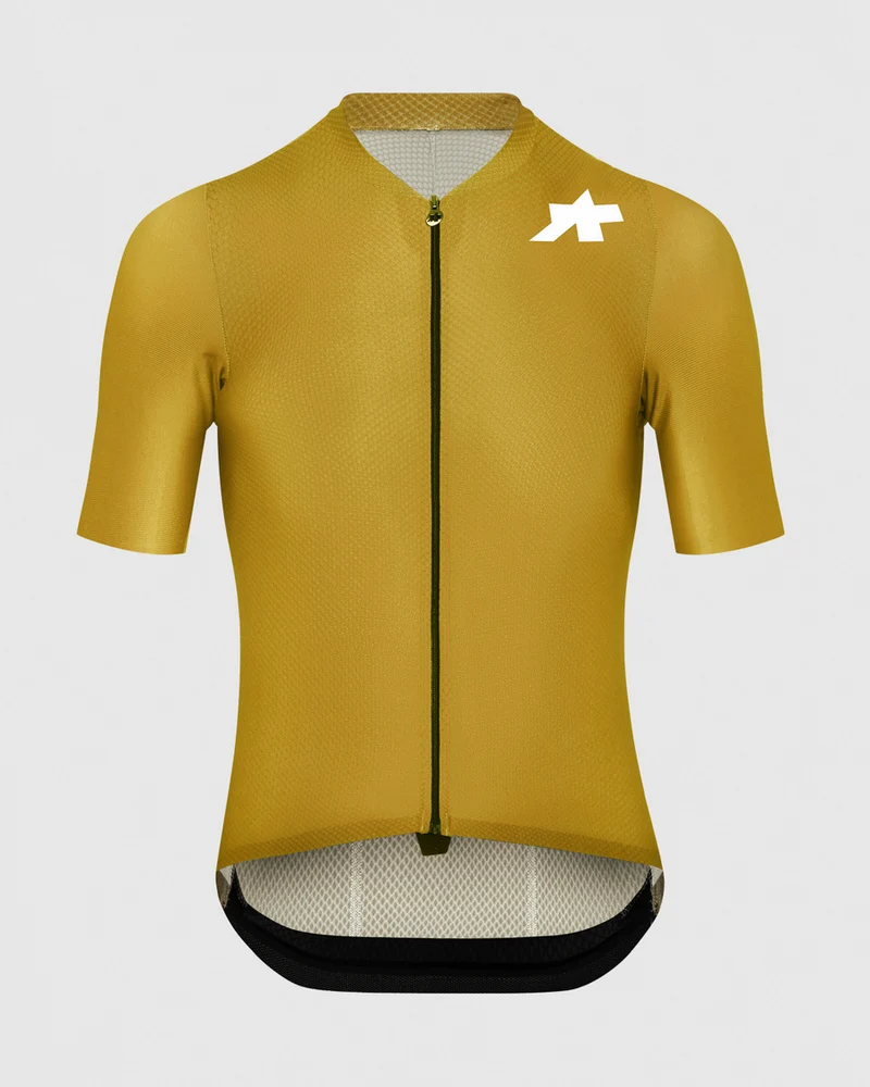 Assos Mille GT S11 Evo Kurzarm Radtrikot Mann Golden Yellow