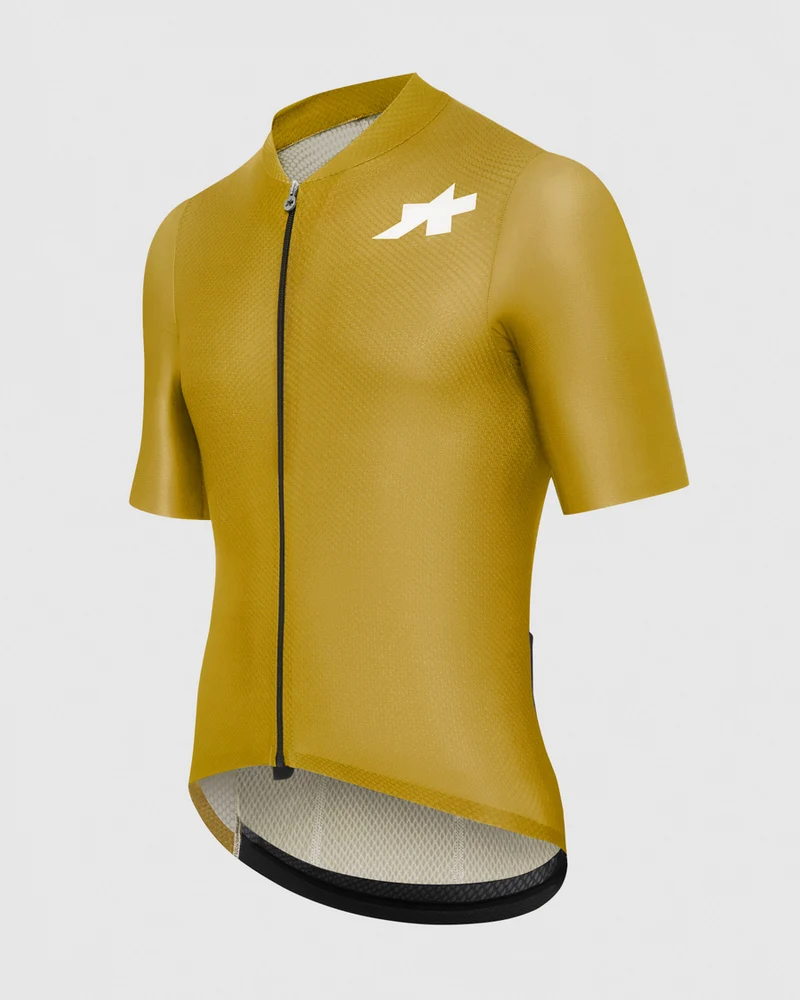 Assos Mille GT S11 Evo Kurzarm Radtrikot Mann Golden Yellow