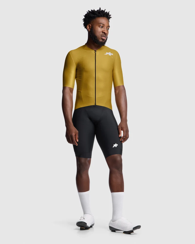 Assos Mille GT S11 Evo Kurzarm Radtrikot Mann Golden Yellow