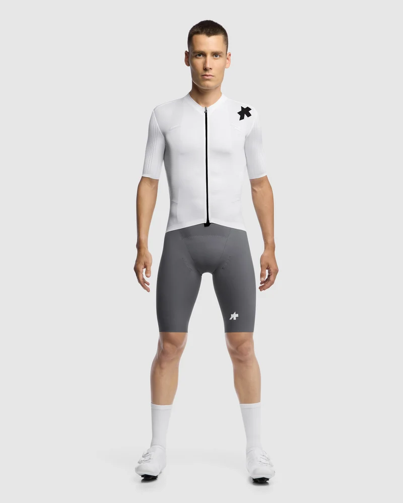 Assos Equipe RS S11 Kurzarm Radtrikot Mann White Edition