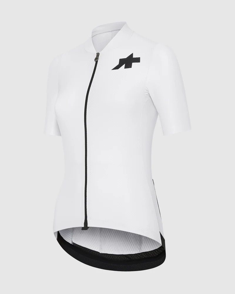Assos Uma GT S11 Evo Kurzarm Radtrikot Damen White Series