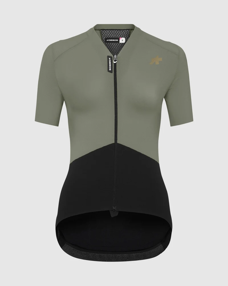 Assos Uma GTV S11 Kurzarm Radtrikot Damen Edge Green