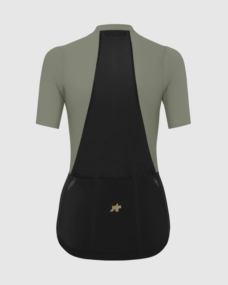 Assos Uma GTV S11 Kurzarm Radtrikot Damen Edge Green