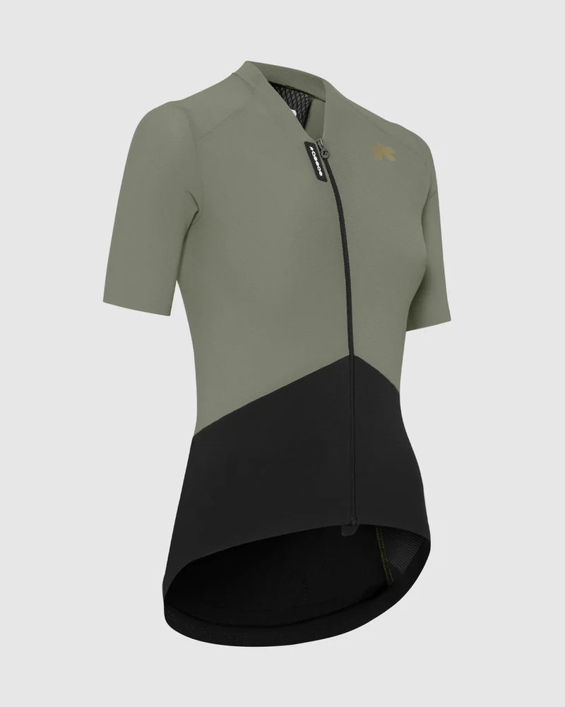 Assos Uma GTV S11 Kurzarm Radtrikot Damen Edge Green