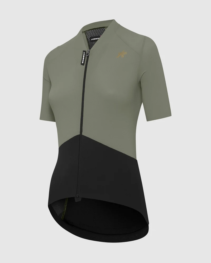 Assos Uma GTV S11 Kurzarm Radtrikot Damen Edge Green