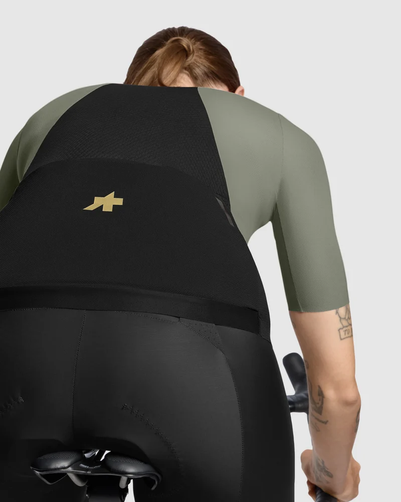 Assos Uma GTV S11 Kurzarm Radtrikot Damen Edge Green