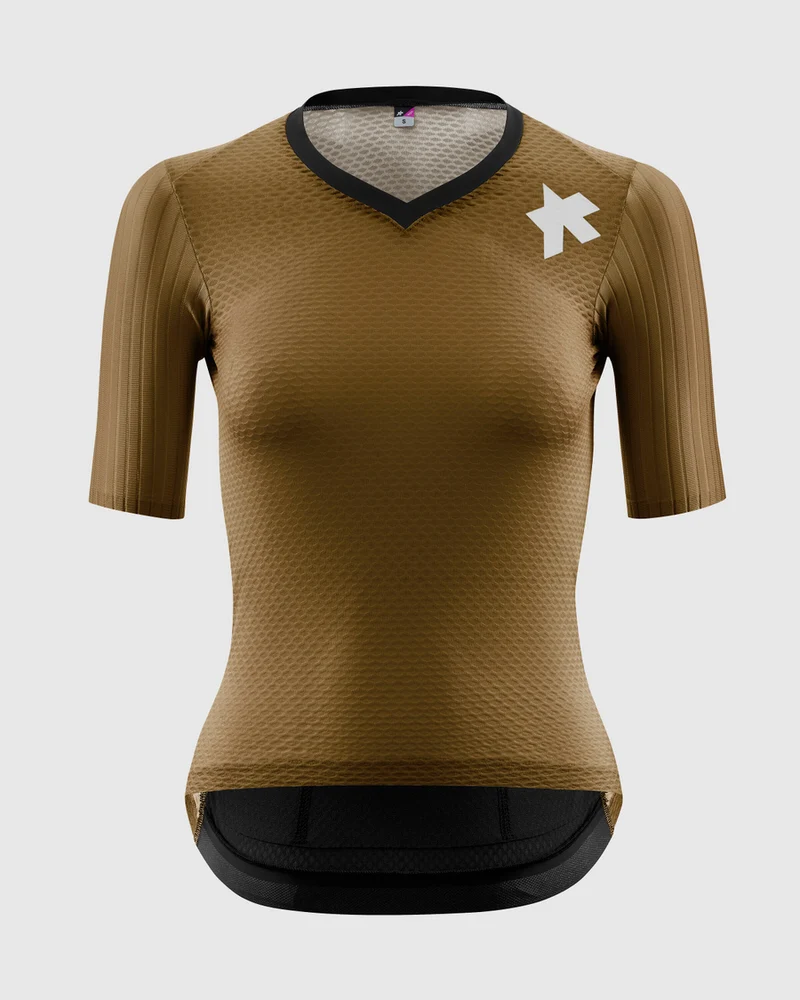 Assos Dyora RSV S11 Kurzarm Radtrikot Damen Jupiter Gold