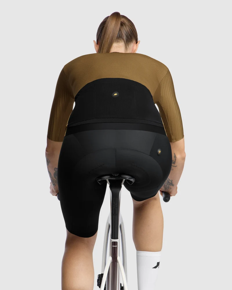 Assos Dyora RSV S11 Kurzarm Radtrikot Damen Jupiter Gold