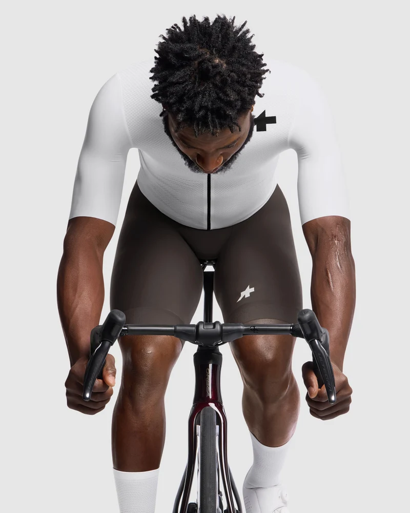 Assos Mille GT S11 Evo Kurzarm Radtrikot Mann White Series