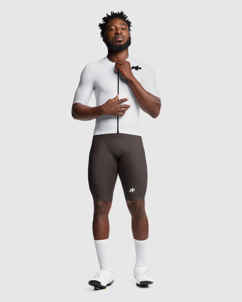 Assos Mille GT S11 Evo Kurzarm Radtrikot Mann White Series