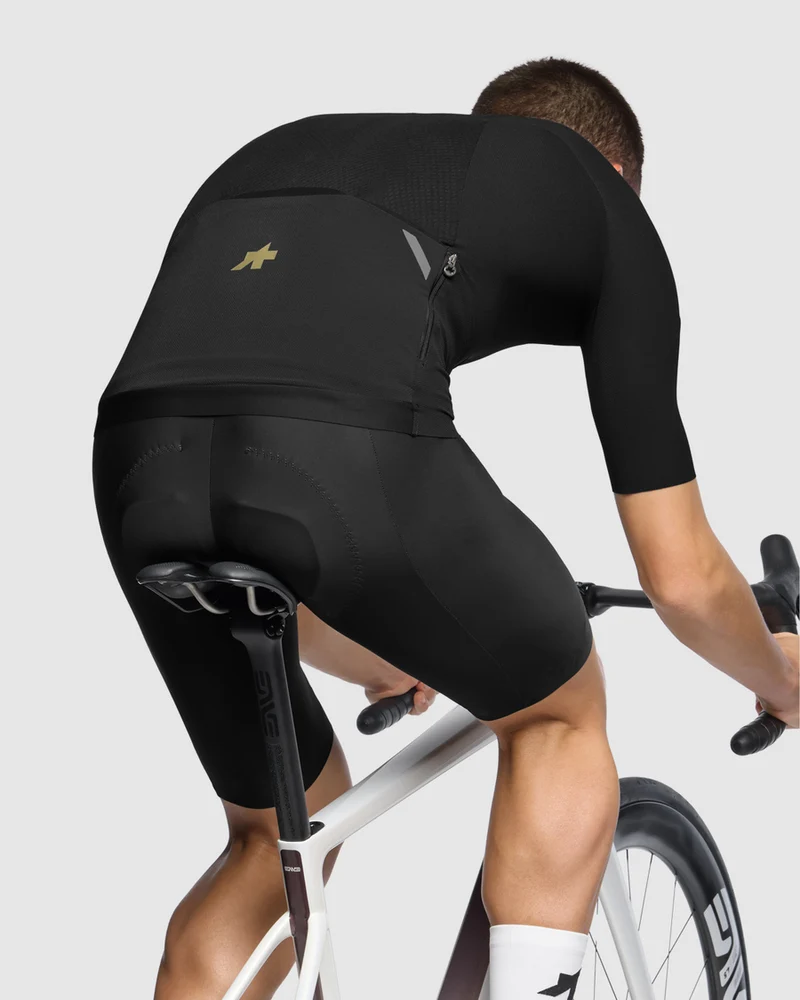 Assos Mille GTO S11 Kurzarm Radtrikot Mann Black Series