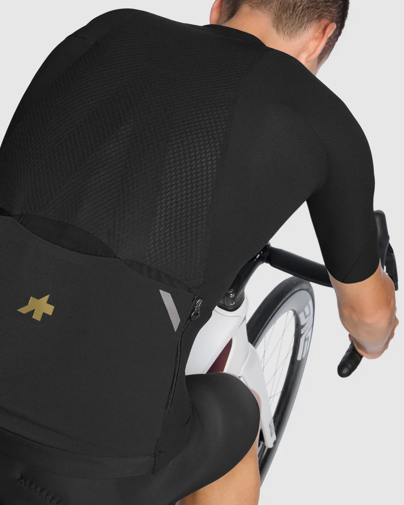 Assos Mille GTO S11 Kurzarm Radtrikot Mann Black Series