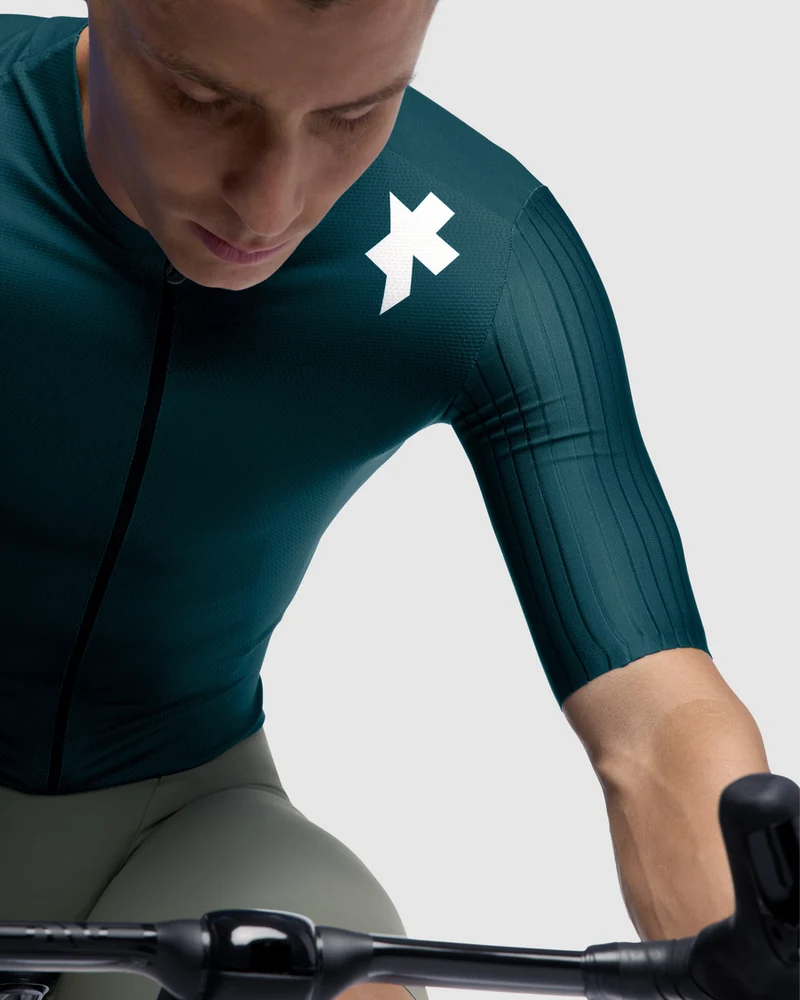 Assos Equipe RS S11 Kurzarm Radtrikot Mann Deep Petrol