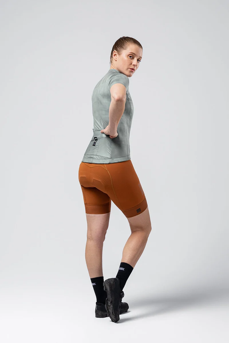 Kurzarmtrikot Stark Damen Cedar Check
