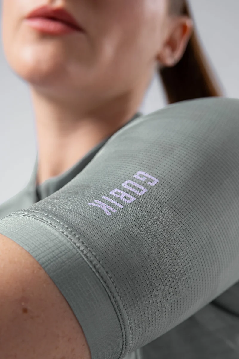 Kurzarmtrikot Stark Damen Cedar Check