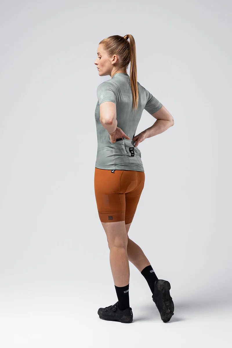 Kurzarmtrikot Stark Damen Cedar Check
