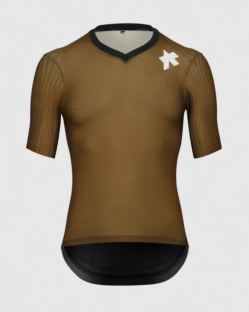 Assos Equipe RSR S11 Kurzarm Radtrikot Mann Jupiter Gold