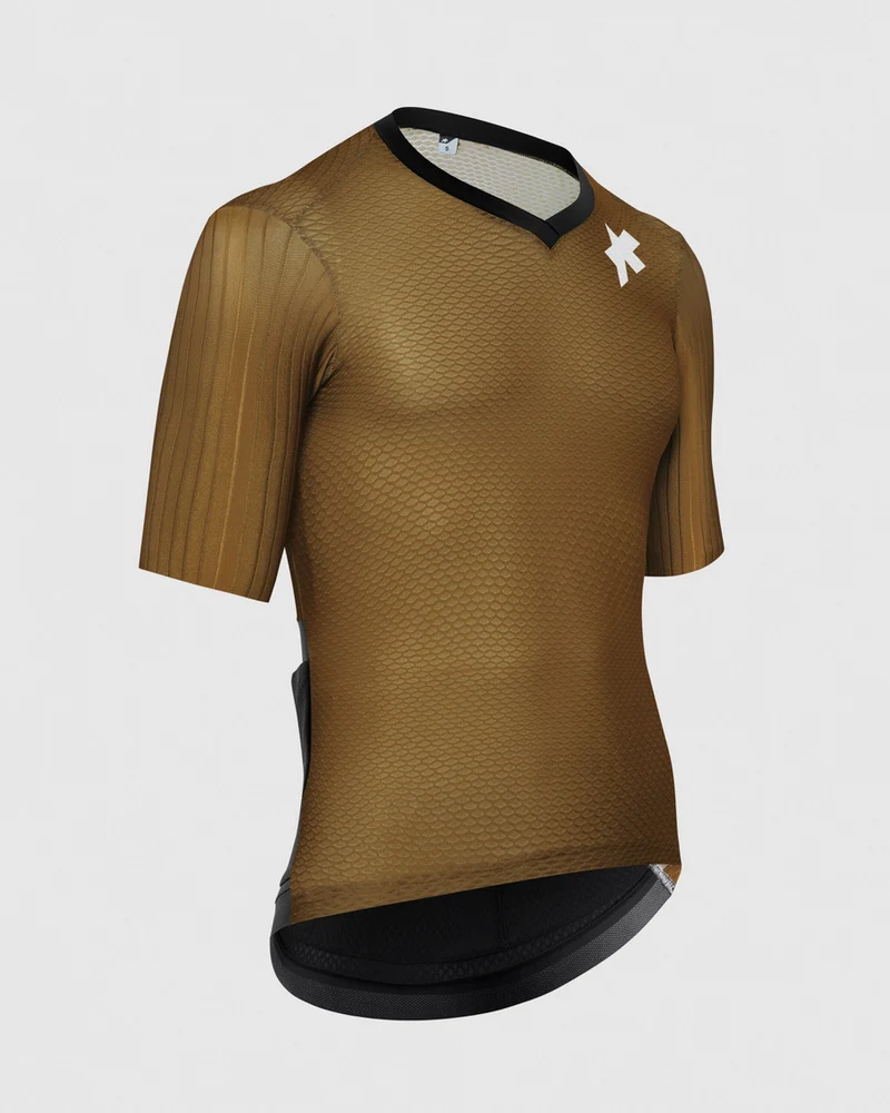 Assos Equipe RSR S11 Kurzarm Radtrikot Mann Jupiter Gold
