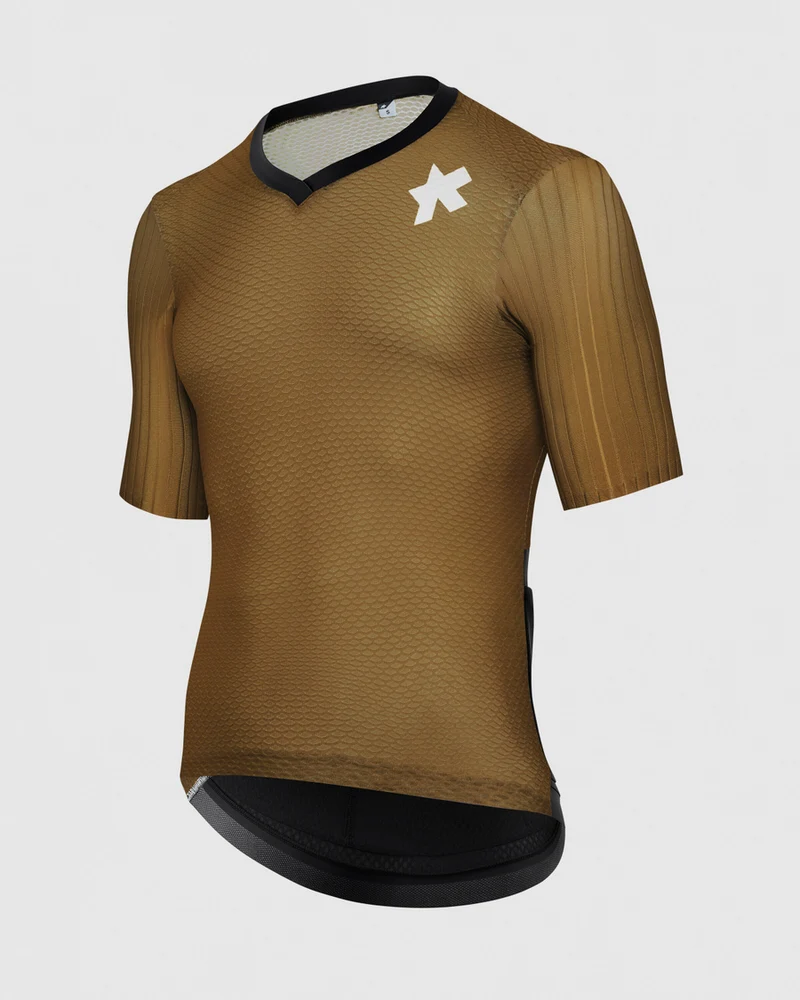 Assos Equipe RSR S11 Kurzarm Radtrikot Mann Jupiter Gold