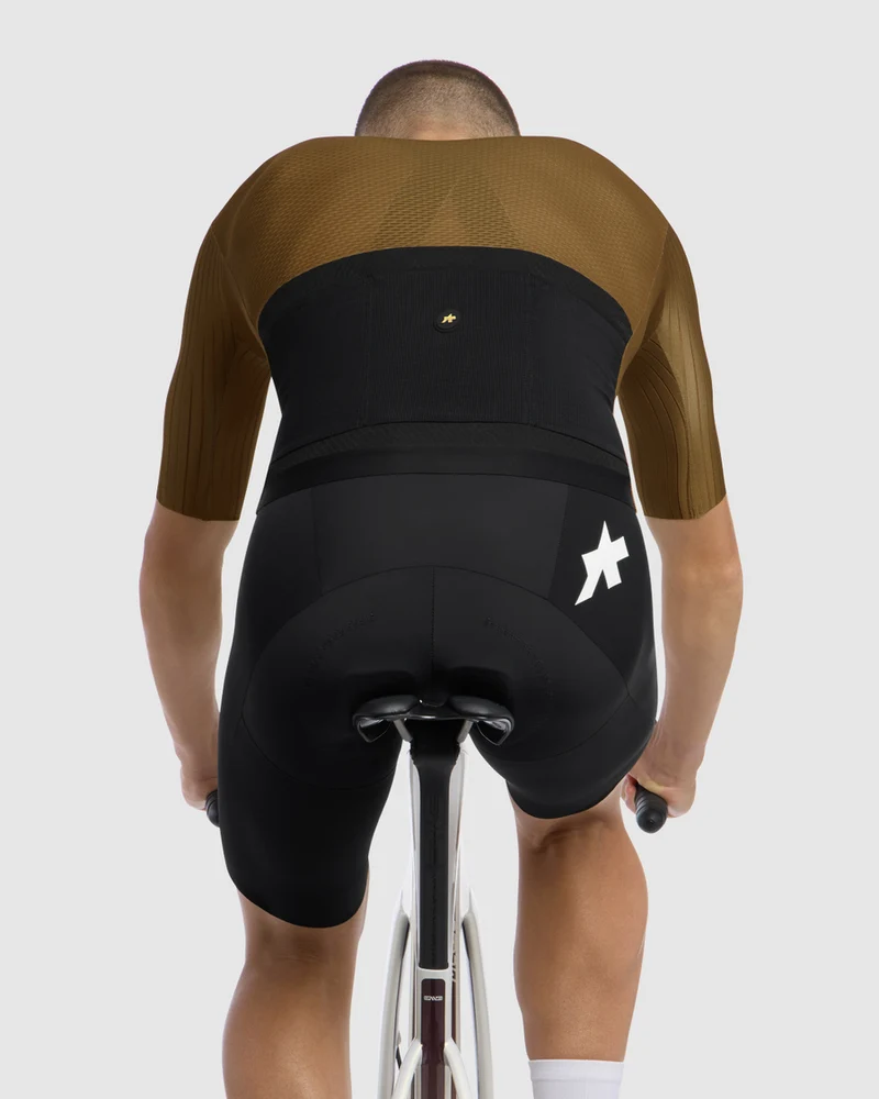 Assos Equipe RSR S11 Kurzarm Radtrikot Mann Jupiter Gold