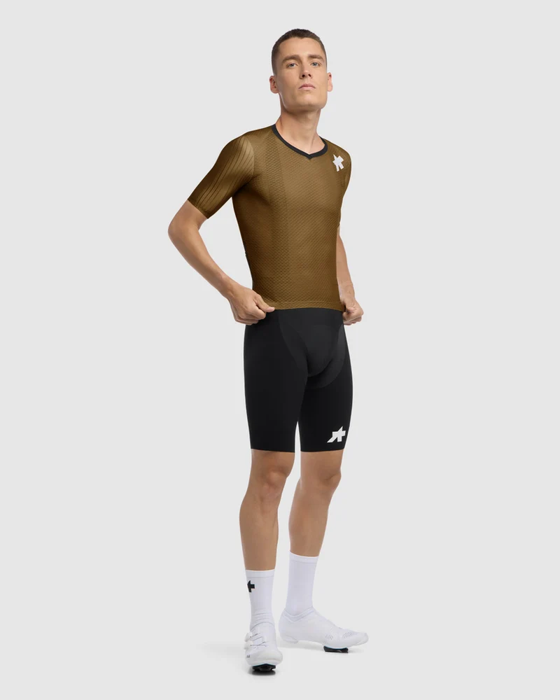 Assos Equipe RSR S11 Kurzarm Radtrikot Mann Jupiter Gold