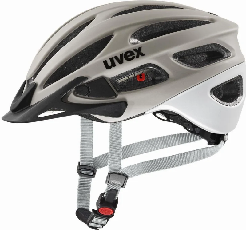 Uvex True CC Helm oak brown-silver matt
