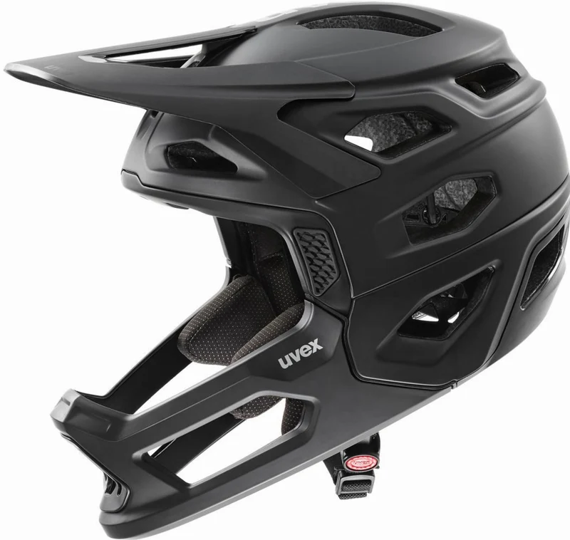 Uvex Revolt MTB-Helm all black matt