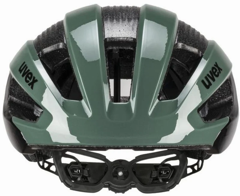 Uvex Rise Rennrad-Helm moss green-black