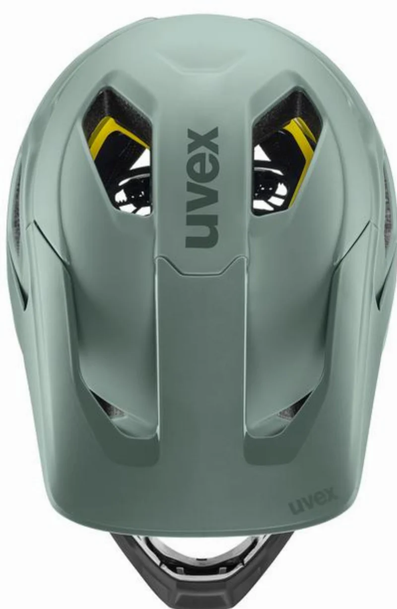 Uvex Revolt MIPS MTB-Helm moss green-black matt