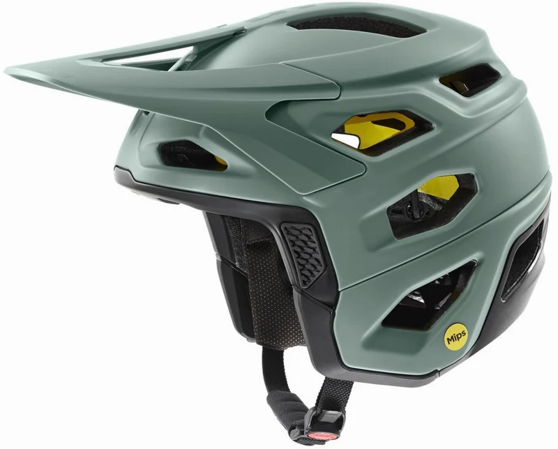 Uvex Revolt MIPS MTB-Helm moss green-black matt