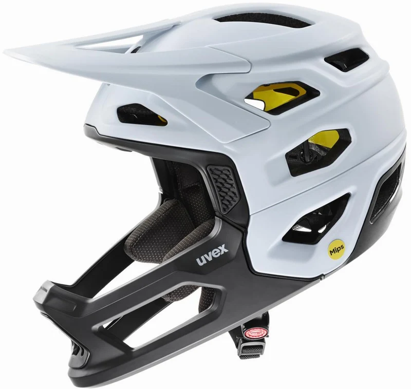 Uvex Revolt MIPS MTB-Helm cloud-black matt