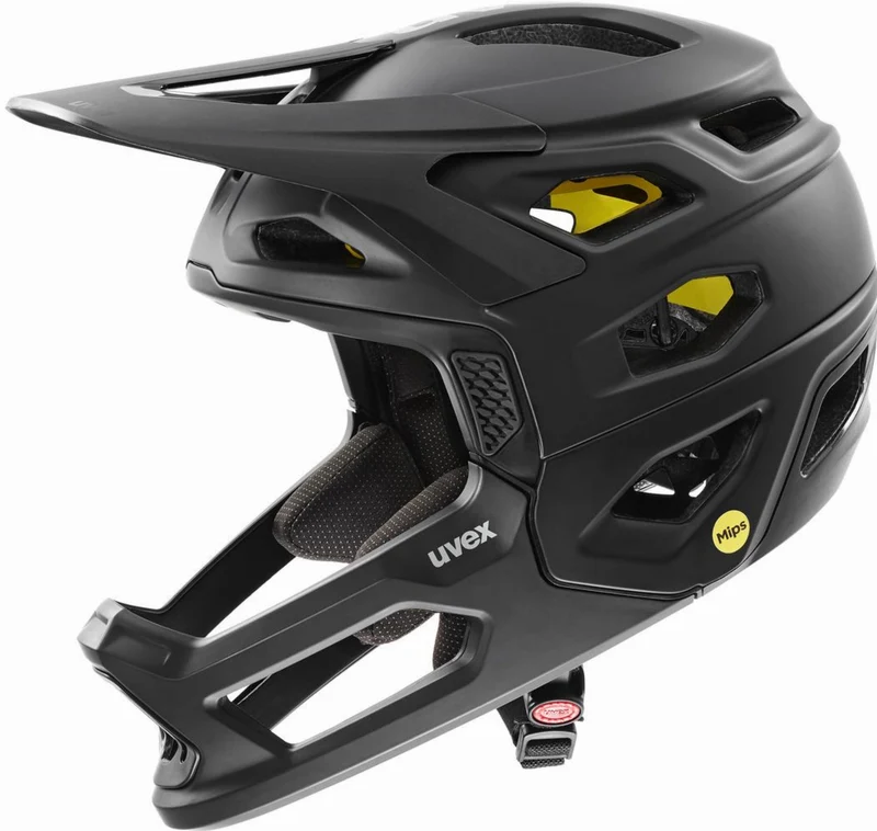 Uvex Revolt MIPS MTB-Helm all black matt