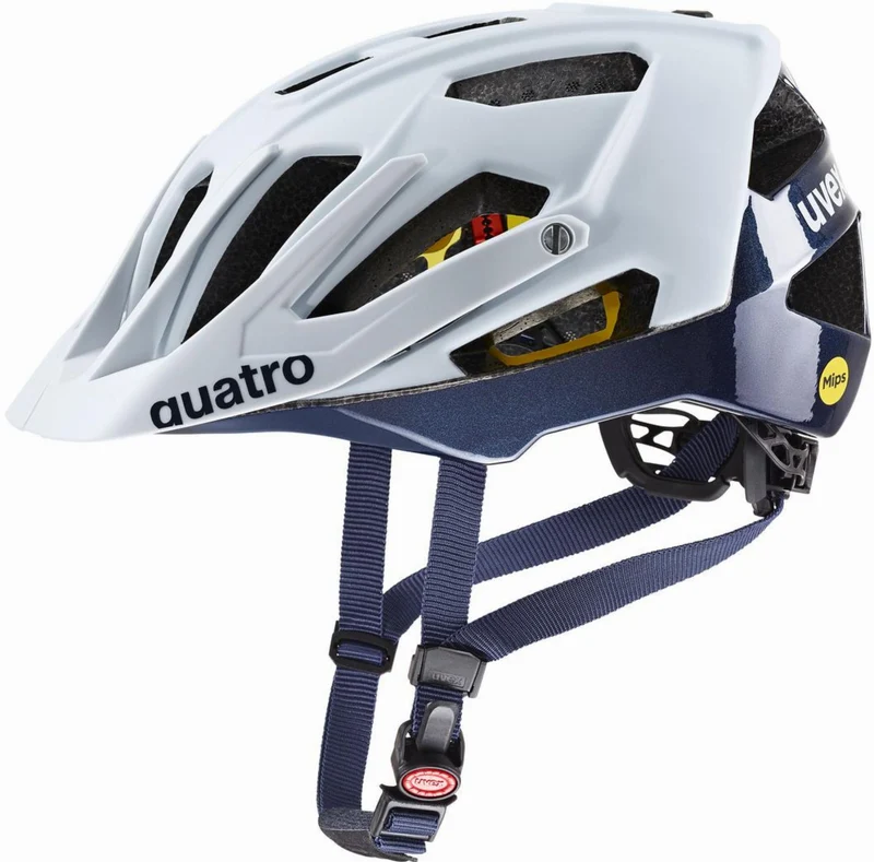 Uvex Quatro CC MIPS MTB-Helm cloud-deep space matt