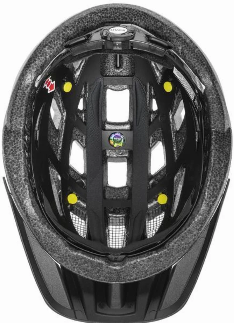 Uvex I-VO CC Mips Helm all black matt